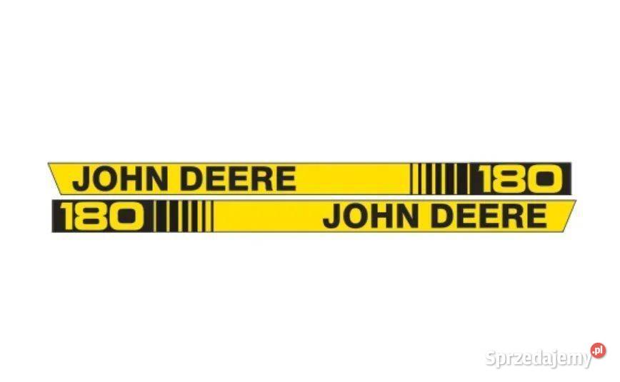 Naklejki oklejenie JOHN DEERE 180 Zamiennik mazowieckie Janików
