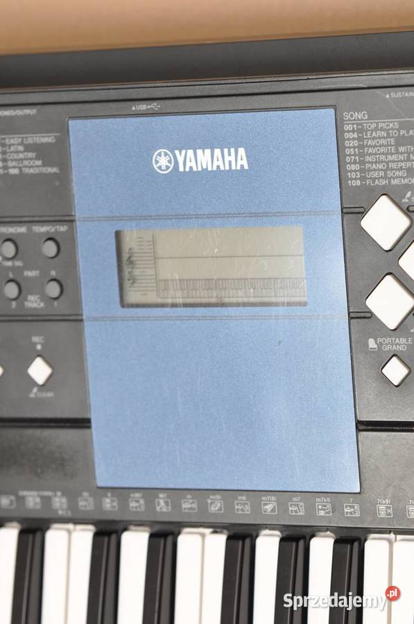 Keyboard YAMAHA PSRE333 Niezły klawisz Szczecin