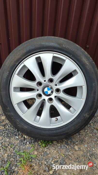 Alufelgi 16 5x120 z oponami Średnica 16" Lasek sprzedam