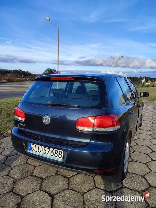 Volkswagen Golf VI 14 benzyna 2011 dolnośląskie Lubin