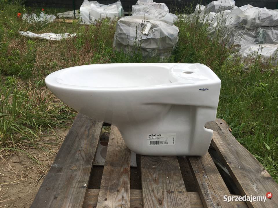 Bidet wiszący vitro 58x35 firmy KERAMAG Pruszków