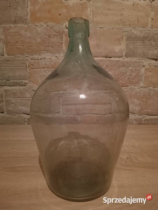 Balon na wino gąsior szklany 5L OKAZJA