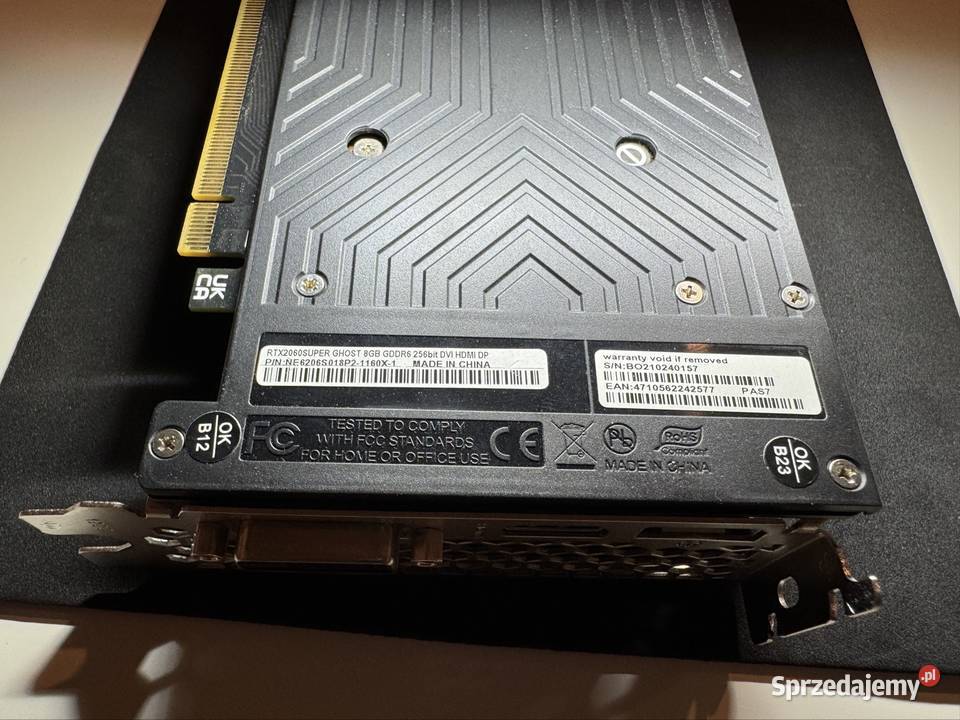 GeForce RTX 2060 SUPER GHOST 8 GB sprzedam