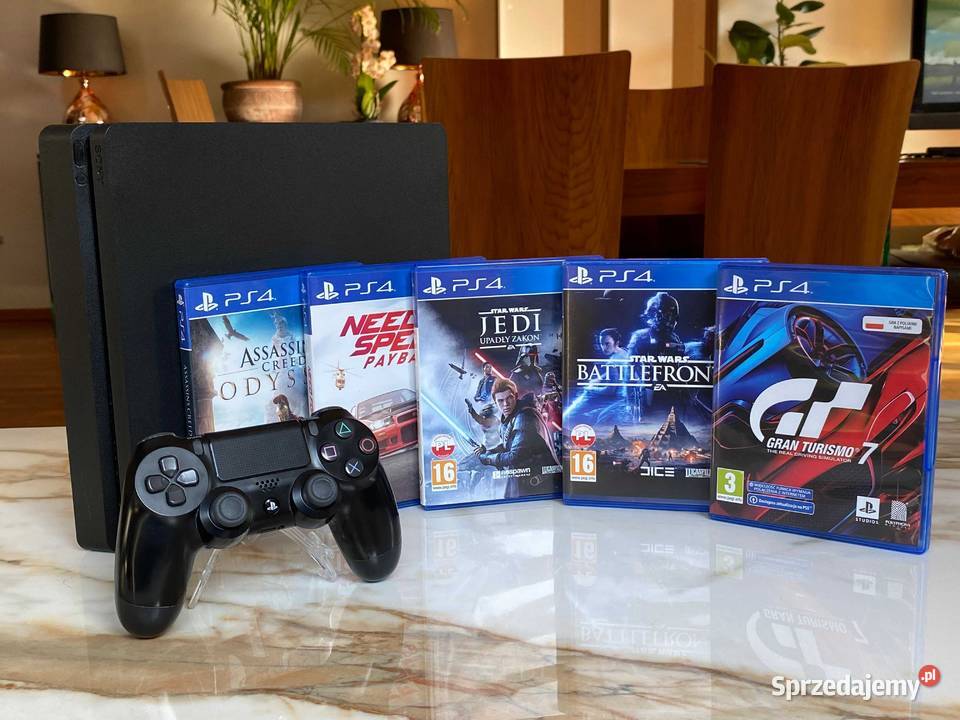 SPRZEDAM PLAYSTATION SLIM 500GB GRY Pozostałe Szczecin