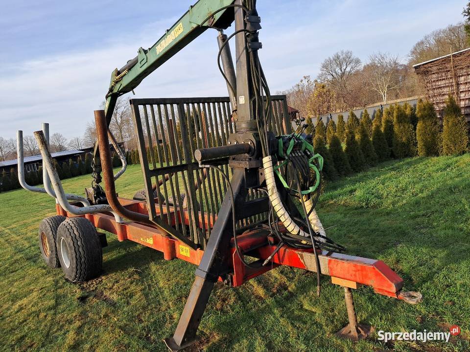 przyczepa leśna zrywkowa more maskiner Płoty