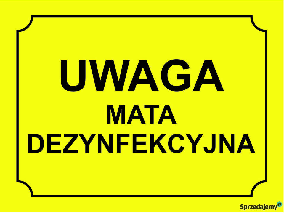Matymata dezynfekcyjna do dezynfekcji 100x60x4 Rzeszów