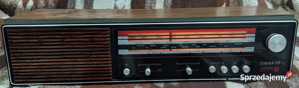 Radio Unitra Beskid stan gratka kolekcjonera Gdynia