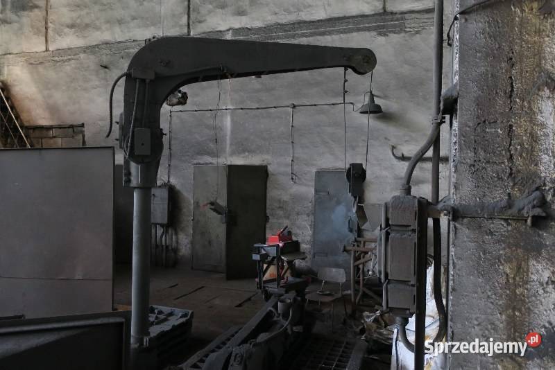 Żuraw obrotowy do obsługi stanowiska roboczego Produkcja