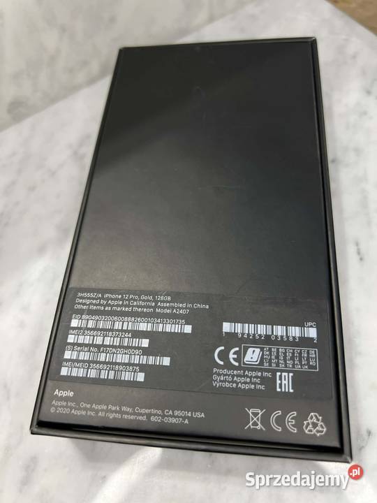 iPhone 12 pro GOLD 128GB IDEALNY STAN Apple / iPhone sprzedam