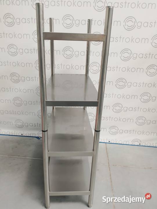 Regał ze stali nierdzewnej 100x49x180 dolnośląskie Wrocław