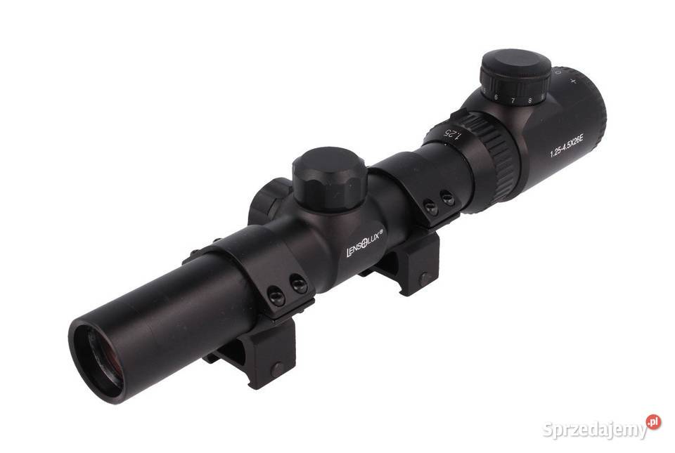 Luneta celownicza Lensolux 12545x26E 4 Red Dot Sporty strzeleckie i myślistwo Trzcianka