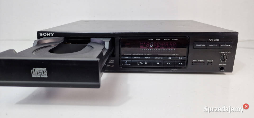 Sony MINI MIDI CD player CDP M 27 M27 Odtwarzacze CD i MD