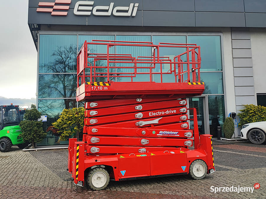 Zwyżka nożycowa podnośnik roboczy PB LIFTTECHNIK Kęty