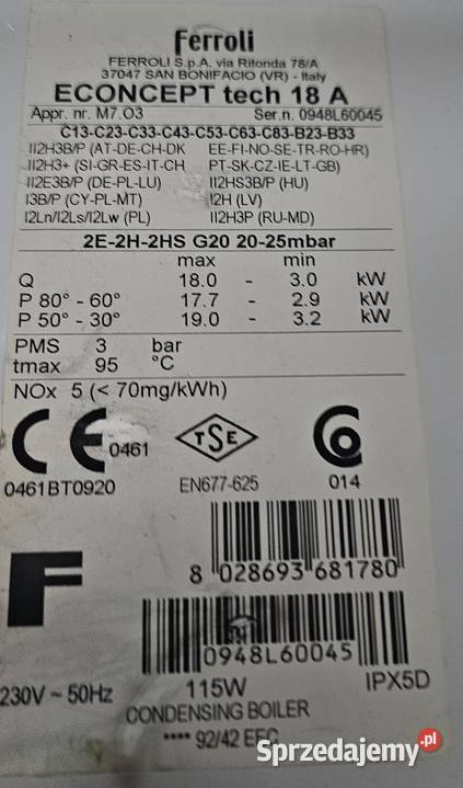 Wilo FRSL1541 HE3 KU C Pompy sprzedam