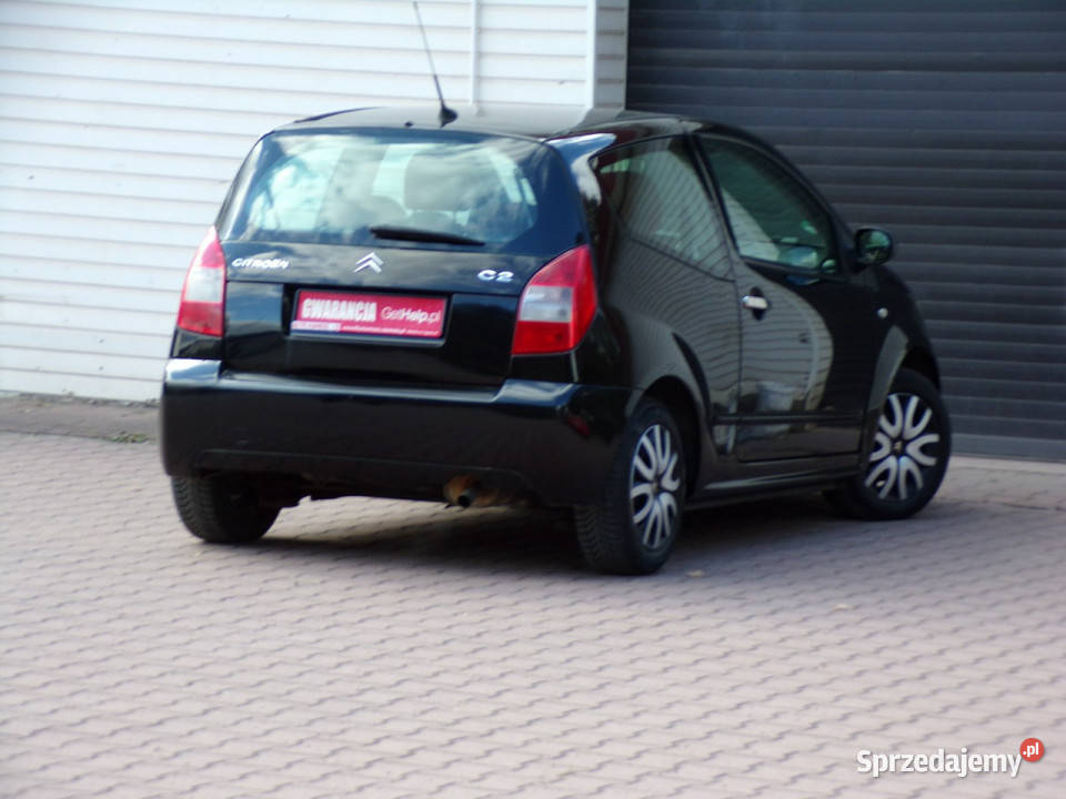 Citroen C2 Klima Gwarancja 14 74 2007 Rok produkcji 2006 śląskie Mikołów