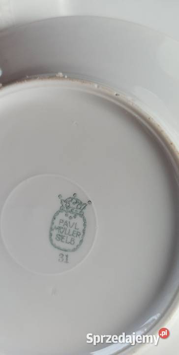 Talerz z astrami Paul Muller Selb 125 Z boku pomorskie Gdańsk