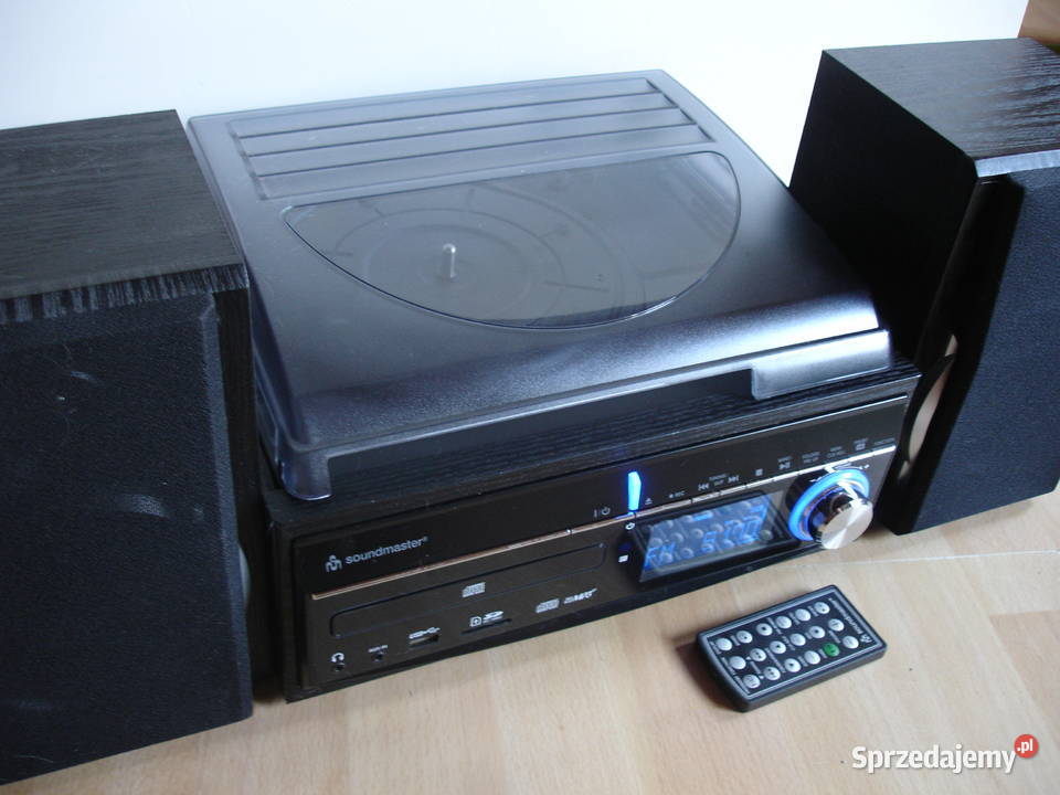 Gramofon z CDMP3USBMDSD Soundmaster MCD1700 lubuskie Zielona Góra