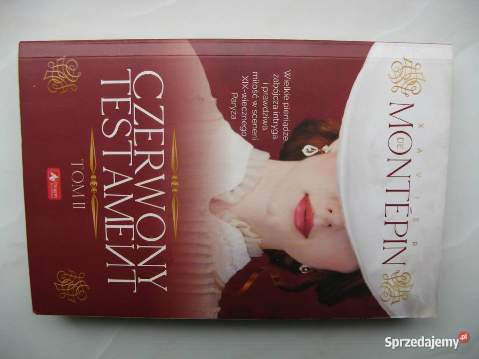 Kwiaciarka Czerwony testament Xavier de Montepin Poznań