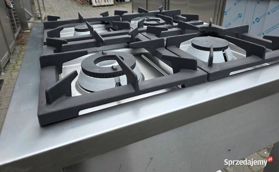 Kuchnia Gaz 4 Palniki STALGAST Moc 225 kW M1289 Nowe Skalmierzyce