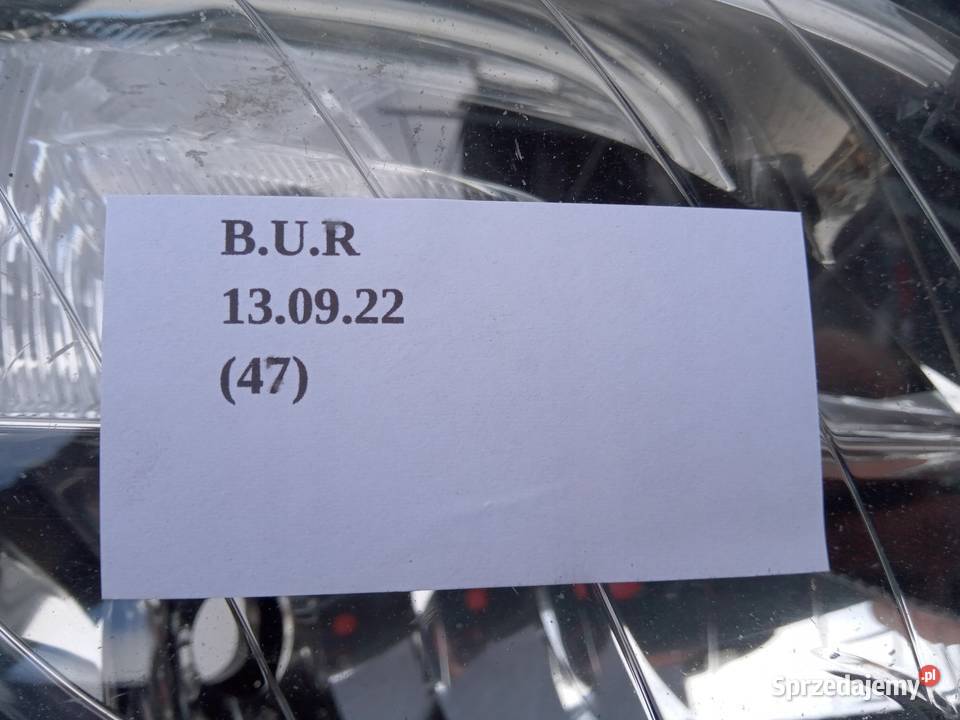 LAMPA HALOGEN PRAWY PRZÓD OPEL ASTRA J IV Nowy Tomyśl