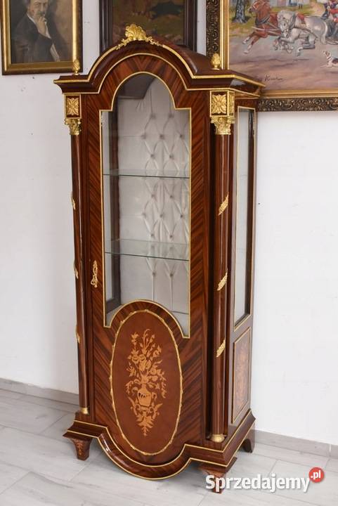 Witryna Piękna Styl Empire Gablotka Serwantka Kraków