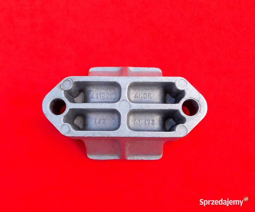 2x wspornik aluminiowy podstawa resora pod resor Zawieszenie i amortyzacja Tarnów