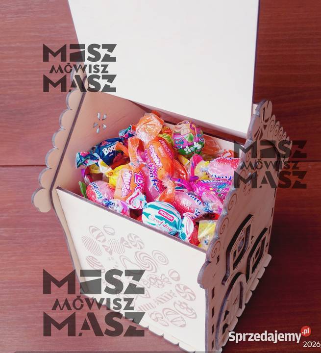 Domek słodyczy Babci Dziadka na dzień dziadów Racot