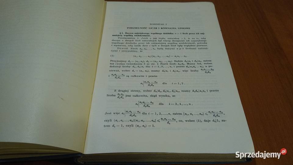 Teoria liczb cz 2 Monografie Matematyczne 38 Gdańsk