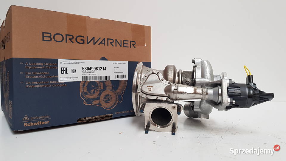 Turbosprężarka BorgWarner KKK 53049700320 ciężarowe Siedlce sprzedam