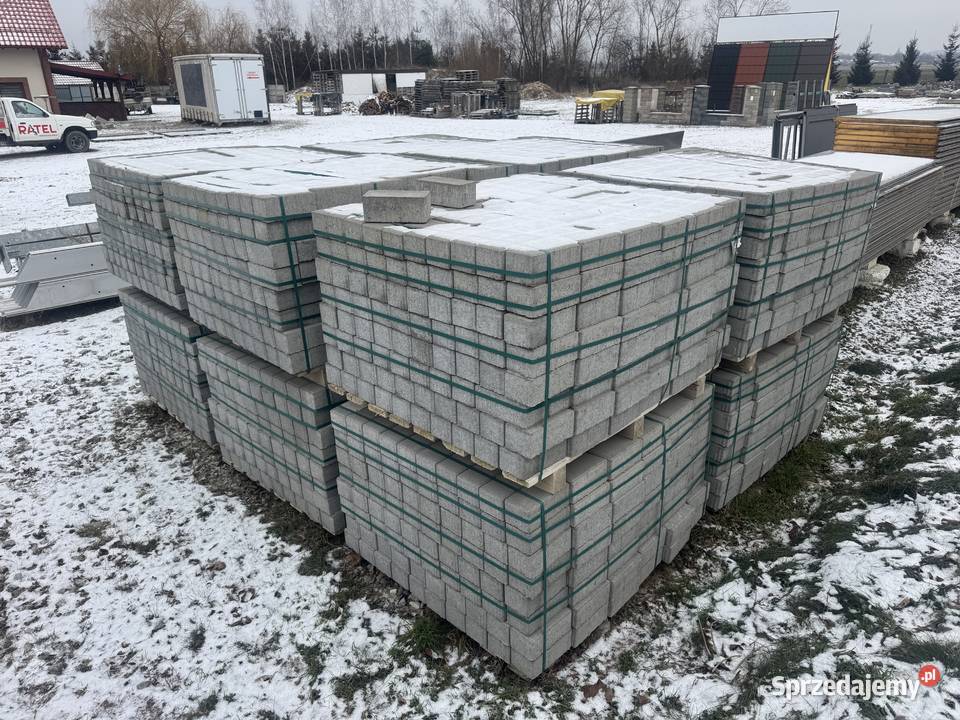 Kostka brukowa POLBRUK szara 10208 1248 m 13