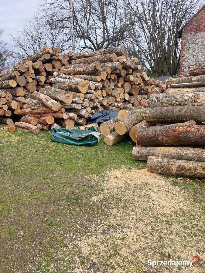 Drewno opałowe kominkowe liściaste Dąb Brzoza Cynków