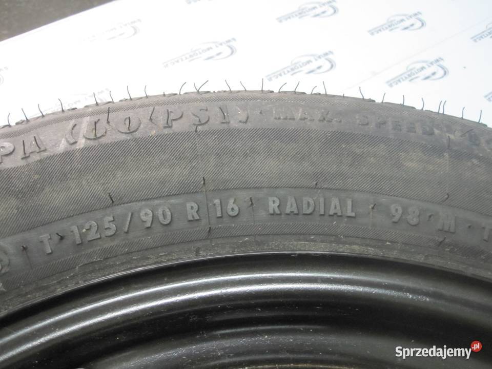 MERCEDES W169 koło dojazdowe 1259016 98M 5x112 sprzedam