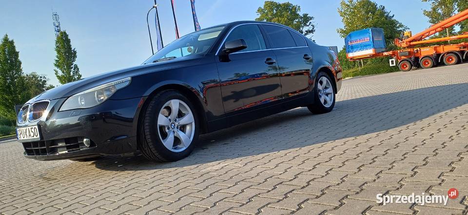 Piękne bmw e60 carbon shwartz Mrzezino
