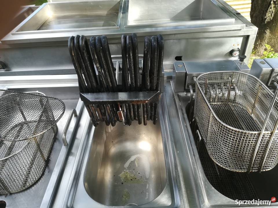 Ciąg gastronomiczny patelnia frytkownica Oleśnica