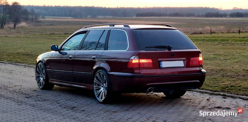 Bmw e39 25 LPG mpakiet piękna Royal Red Gliwice
