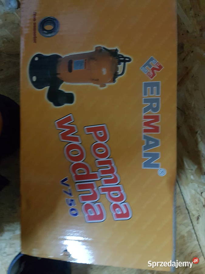 POMPA DO WODY SZAMBA ERMAN Z NOŻEM TNĄCYM bez Głogowa