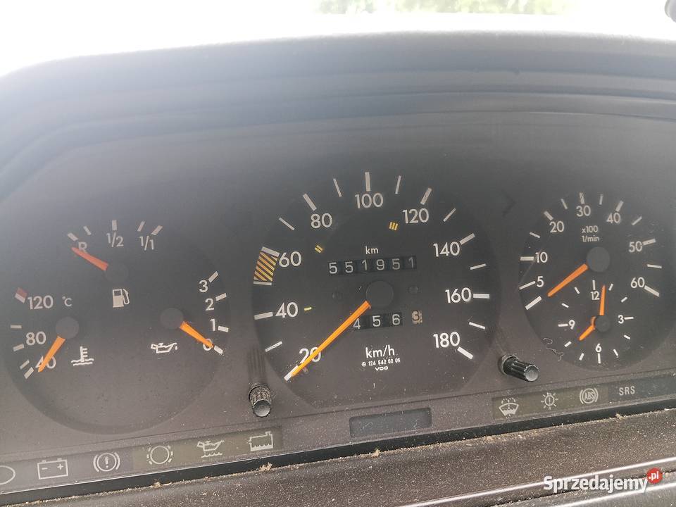 Mercedes W124 zabytek Zarejestrowany w Polsce Orneta