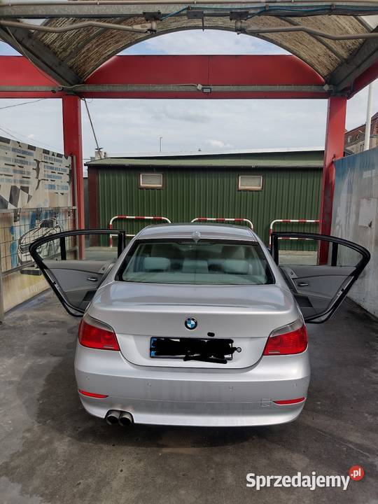 Okazyjnie BMW E 60Gaz LPGXenonSportowy relingi dachowe wielkopolskie Wilczyn