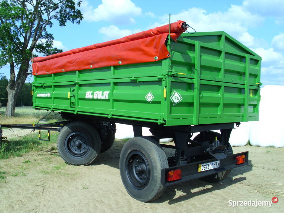 Przyczepa rolnicza wywrotka Przechlewo