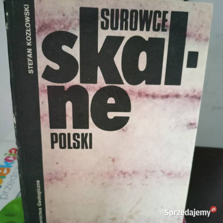 Surowce skalne tanie książki w Trójmieście Gdańsk