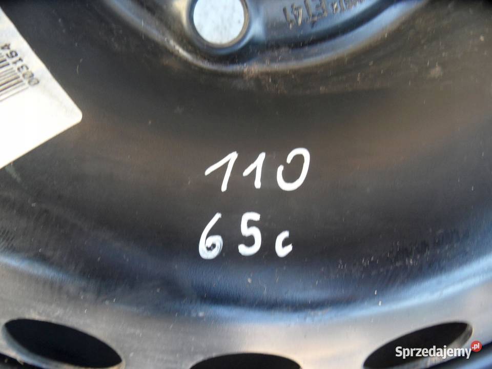 OPEL VECTRA C koło dojazdowe 1157016 92M 5x110 Koła dojazdowe