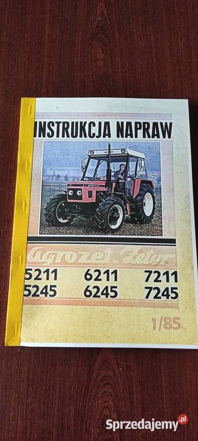 Zetor 52117245 instrukcja napraw Stalowa Wola