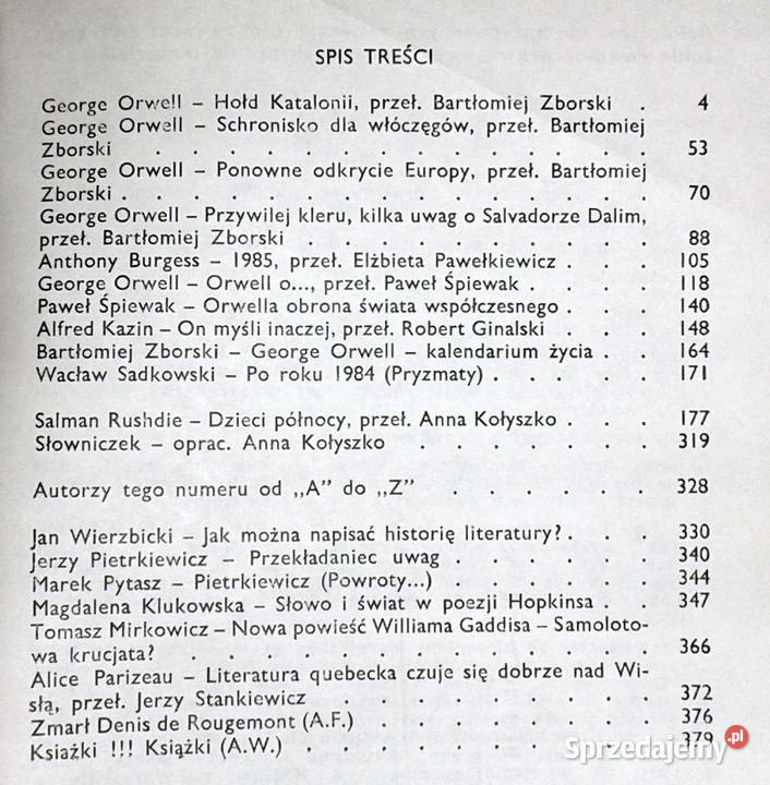 Literatura na świecie 5 178 1986 lubelskie Chełm