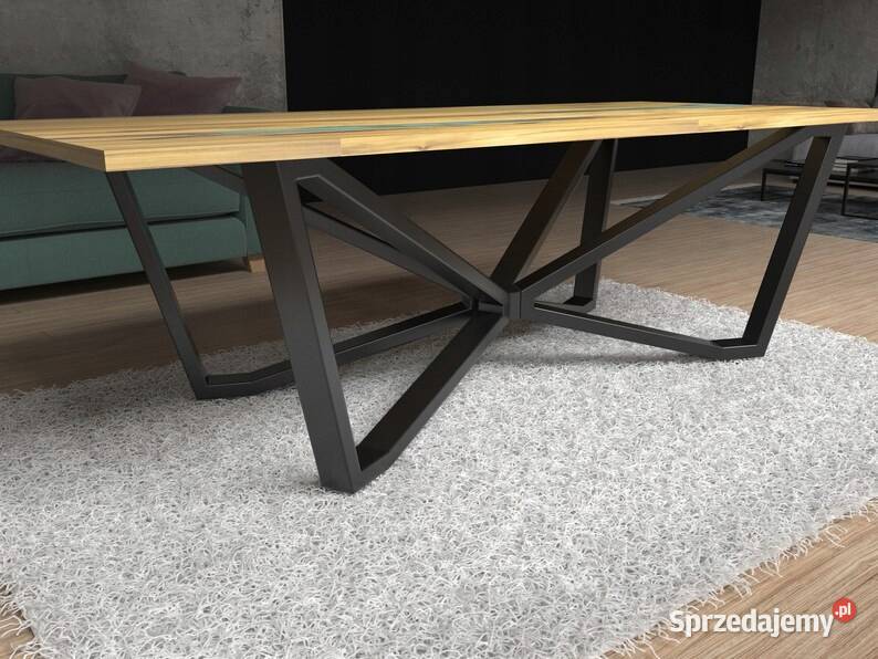 Nogi podstawa LOFT na wymiar stal mal PROSZKOWO Bartoszyce