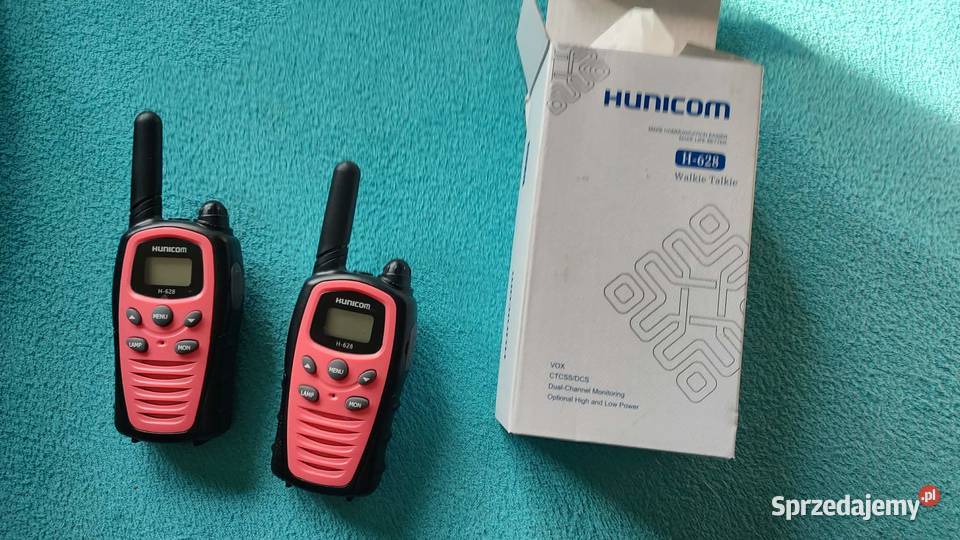krótkofalówki marki Hunicom model H628 wielkopolskie Książ Wielkopolski