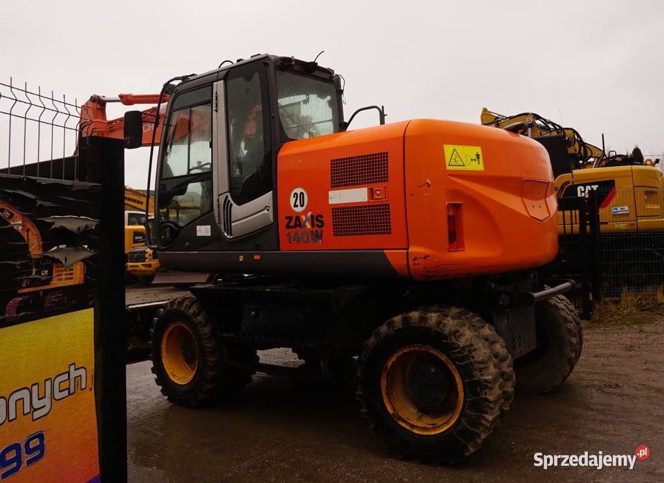 Koparka kołowa Hitachi ZX 140W 2010 Jeziorko