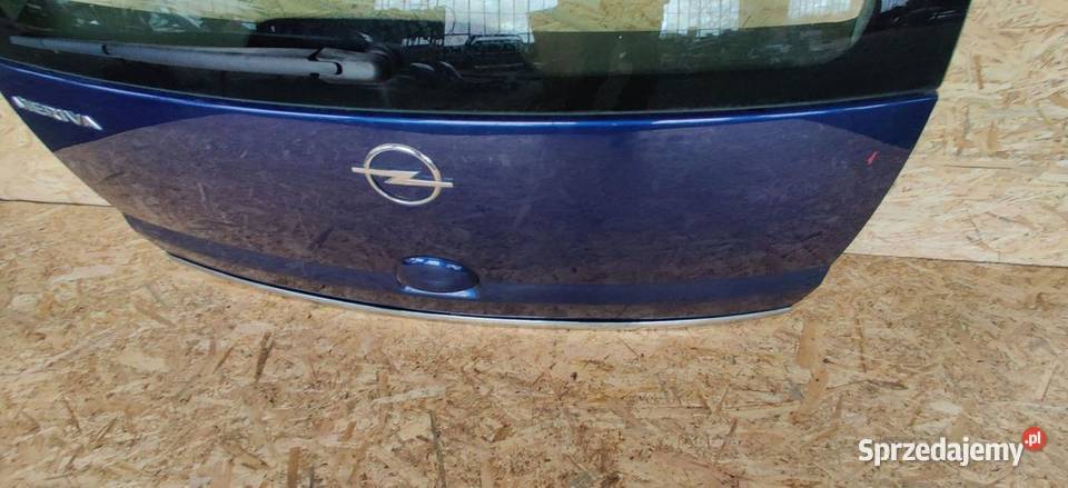 TYLNA KLAPA TYŁ POKRYWA GABAŻNIKA TYŁ SZYBA OPEL osobowe Rudziniec