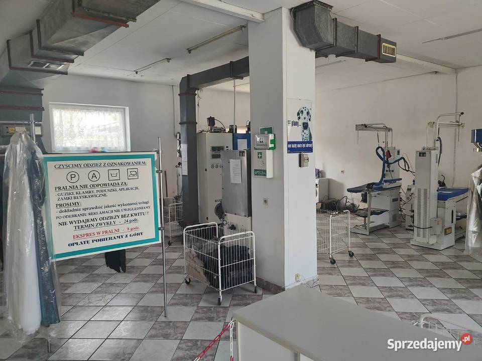 Sprzedam pralnię chemiczną