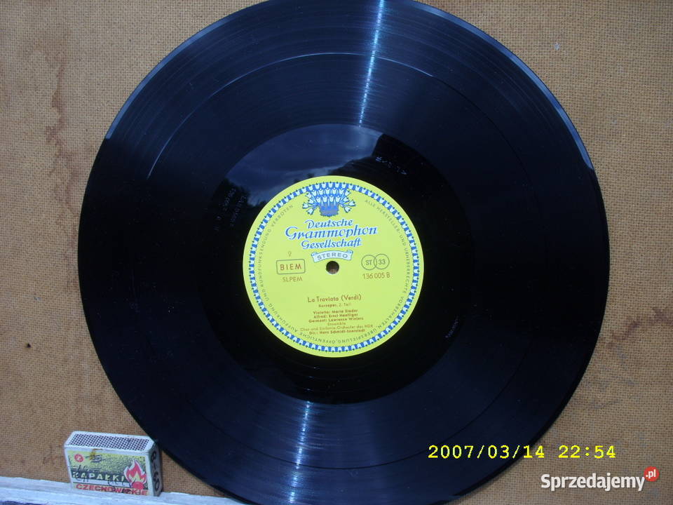 L Klasyka LP GIUSSEPE VERDI3 PLYTY WINYLOWE