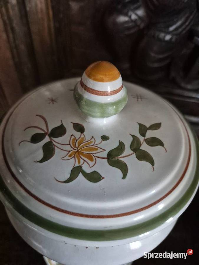 Ceramiczny pojemnik apteczny COPAHU Ścibórz sprzedam